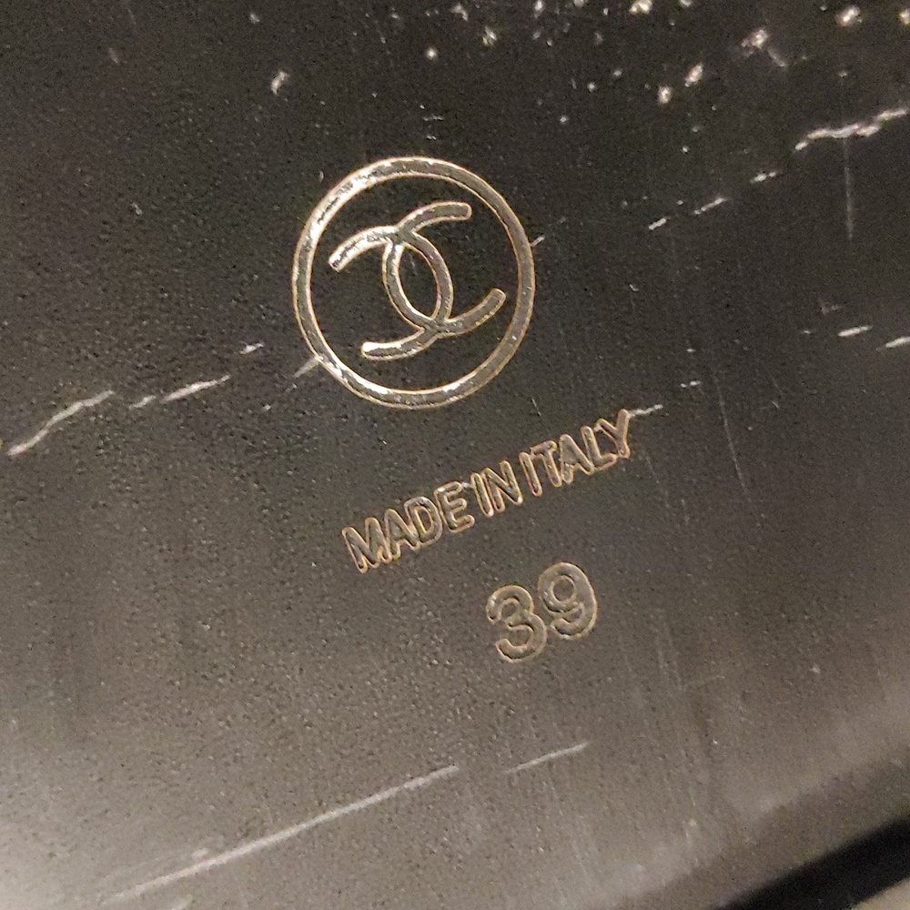 CHANEL Quilted Dad CC sandels - Picture 3 of 5